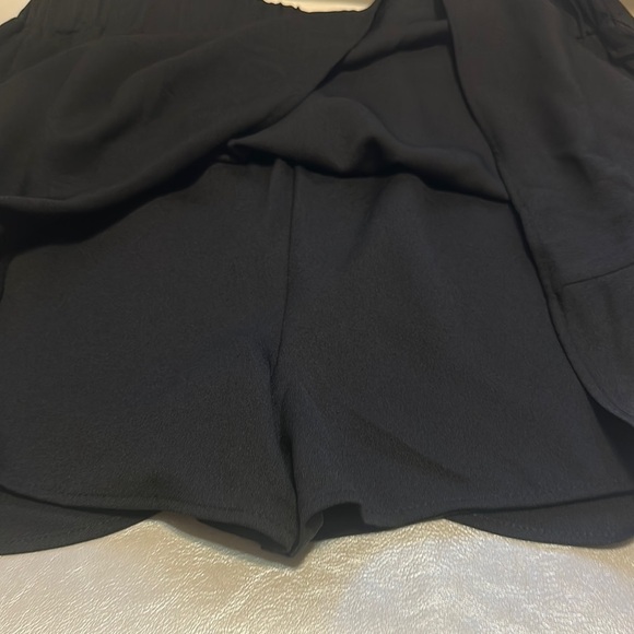 DR2 Gray Wrap Mini Skirt Casual - Picture 8 of 9